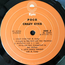 Laden Sie das Bild in den Galerie-Viewer, Poco (3) : Crazy Eyes (LP, Album, San)