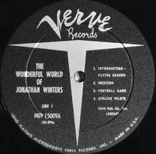 Charger l'image dans la galerie, Jonathan Winters : The Wonderful World Of Jonathan Winters (LP, Album, Mono)