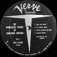 Charger l'image dans la galerie, Jonathan Winters : The Wonderful World Of Jonathan Winters (LP, Album, Mono)