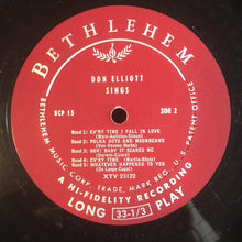 Charger l'image dans la galerie, Don Elliot* : Don Elliot Sings (LP, Album, Mono)