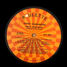 Load image into Gallery viewer, Dinah Washington : Dinah Washington (LP, Album, Mono)