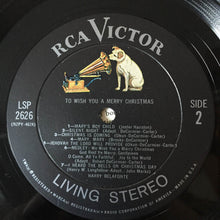 Load image into Gallery viewer, Harry Belafonte : To Wish You A Merry Christmas (LP, Album)