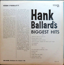 Laden Sie das Bild in den Galerie-Viewer, Hank Ballard : Hank Ballard's Biggest Hits (LP, Comp, Mono)