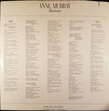 Laden Sie das Bild in den Galerie-Viewer, Anne Murray : Harmony (LP, Album)