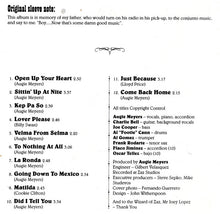 Charger l'image dans la galerie, Augie Meyers : My Main Squeeze (CD, Album, RE)