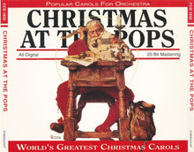 Laden Sie das Bild in den Galerie-Viewer, Various : Christmas At The Pops (Popular Carols For Orchestra) (CD, Comp)
