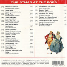 Laden Sie das Bild in den Galerie-Viewer, Various : Christmas At The Pops (Popular Carols For Orchestra) (CD, Comp)