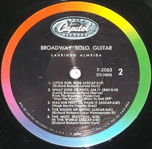 Load image into Gallery viewer, Laurindo Almeida : Broadway Solo Guitar (LP, Mono)