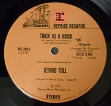 Charger l'image dans la galerie, Jethro Tull : Thick As A Brick (LP, Album, San)