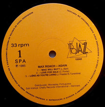 Charger l'image dans la galerie, Max Roach : Again Volume Two (LP)