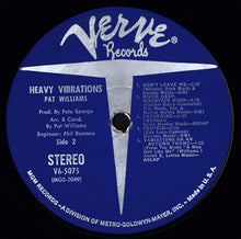 Load image into Gallery viewer, Pat Williams* : Heavy Vibrations (LP, Album)
