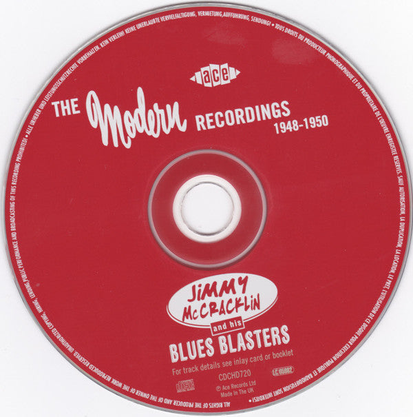 Buy Jimmy Mccracklin And His Blues Blasters The Modern Recordings 1948 1950 Cd Comp Online 2428