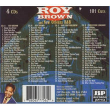 Charger l'image dans la galerie, Roy Brown Also Featuring: Professor Longhair, Dave Bartholomew : Roy Brown And New Orleans R&B (4xCD, Comp, RM + Box)