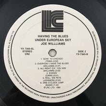Load image into Gallery viewer, Joe Williams : Having The Blues Under European Sky (LP, Album, Mono)