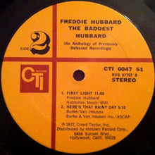 Load image into Gallery viewer, Freddie Hubbard : The Baddest Hubbard (An Anthology Of Previously Released Recordings) (LP, Comp)