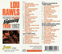 Charger l'image dans la galerie, Lou Rawls : The Rarest Lou Rawls - In The Beginning 1959-1962 (2xCD, Comp, RE, RM)