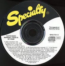 Charger l'image dans la galerie, Floyd Dixon : Marshall Texas Is My Home (CD, Comp)