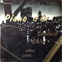 Load image into Gallery viewer, Sanford Gold : Piano d'Or (LP)