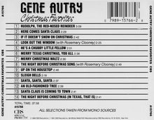 Load image into Gallery viewer, Gene Autry : Christmas Favorites (CD, Comp)