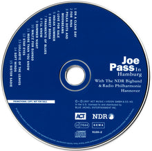 Load image into Gallery viewer, Joe Pass : In Hamburg (CD, Album, Dig)