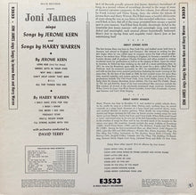 Load image into Gallery viewer, Joni James : Sings Songs By Jerome Kern And Songs By Harry Warren (LP, Album, Mono)