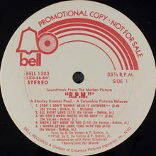 Charger l'image dans la galerie, Barry DeVorzon* & Perry Botkin, Jr.* : R.P.M. (The Original Motion Picture Soundtrack) (LP, Promo)