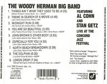 Load image into Gallery viewer, The Woody Herman Big Band Featuring Al Cohn And Stan Getz : Live At The Concord Jazz Festival (CD, Album, RE)
