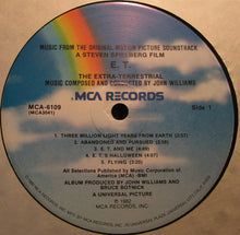 Load image into Gallery viewer, John Williams (4) : E.T. The Extra-Terrestrial (Music From The Original Motion Picture Soundtrack) (LP, Album, Pin)