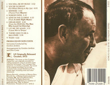 Load image into Gallery viewer, Frank Sinatra : Ol' Blue Eyes Is Back (CD, Album, RE)