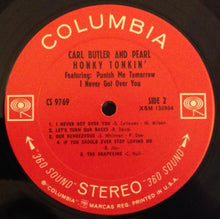 Load image into Gallery viewer, Carl Butler And Pearl* : Honky Tonkin' (LP, Album)