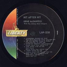 Load image into Gallery viewer, Gene McDaniels* : Hit After Hit (LP, Album, Mono, Ind)
