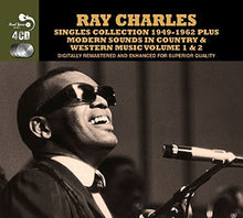 Laden Sie das Bild in den Galerie-Viewer, Ray Charles : Singles Collection 1949-1962 Plus Modern Sounds In Country & Western Music Volume 1 & 2 (4xCD, Comp, RM)