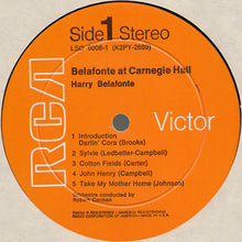 Load image into Gallery viewer, Belafonte* : Belafonte At Carnegie Hall: The Complete Concert (2xLP, Album, RE)