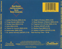Load image into Gallery viewer, Stan Kenton And His Orchestra : Live At Butler University (CD, RE)