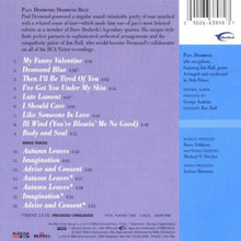 Laden Sie das Bild in den Galerie-Viewer, Paul Desmond : Desmond Blue (CD, Album, RE, RM)