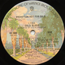 Load image into Gallery viewer, Cold Blood : Lydia (LP, Album, Promo)