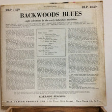 Load image into Gallery viewer, Various : Backwoods Blues (10", Comp, Mono)