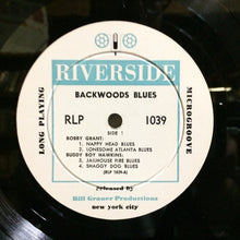 Load image into Gallery viewer, Various : Backwoods Blues (10", Comp, Mono)