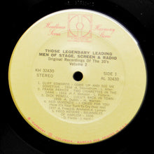 Load image into Gallery viewer, Various : Those Legendary Leading Men Of Stage, Screen & Radio Vol. 2 (LP, Comp)