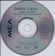 Load image into Gallery viewer, George Strait : Pure Country (Original Motion Picture Soundtrack) (CD, Album)