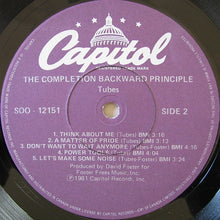 Laden Sie das Bild in den Galerie-Viewer, Tubes* : The Completion Backward Principle (LP, Album)