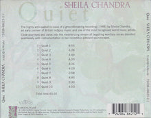 Load image into Gallery viewer, Sheila Chandra : Quiet (CD, Album, RE, RM)