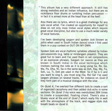 Load image into Gallery viewer, Sheila Chandra : Quiet (CD, Album, RE, RM)