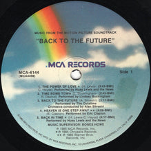 Load image into Gallery viewer, Various : Back To The Future (Music From The Motion Picture Soundtrack) (LP, Album, Comp, Pin)