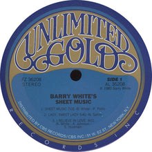 Load image into Gallery viewer, Barry White : Barry White's Sheet Music (LP, Album, San)