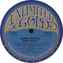 Load image into Gallery viewer, Barry White : Barry White's Sheet Music (LP, Album, San)