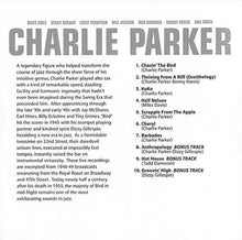 Charger l'image dans la galerie, Charlie Parker : The 'Bird' Returns (CD, Album, RE, RM)
