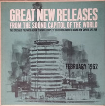 Load image into Gallery viewer, Various : Great New Releases From The Sound Capitol Of The World - February 1962 (LP, Comp, Promo)