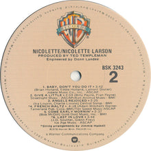 Load image into Gallery viewer, Nicolette Larson : Nicolette (LP, Album, Jac)