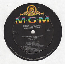 Load image into Gallery viewer, Benny Goodman : Performance Recordings 1937-1938 Volume 2 (LP, Comp)